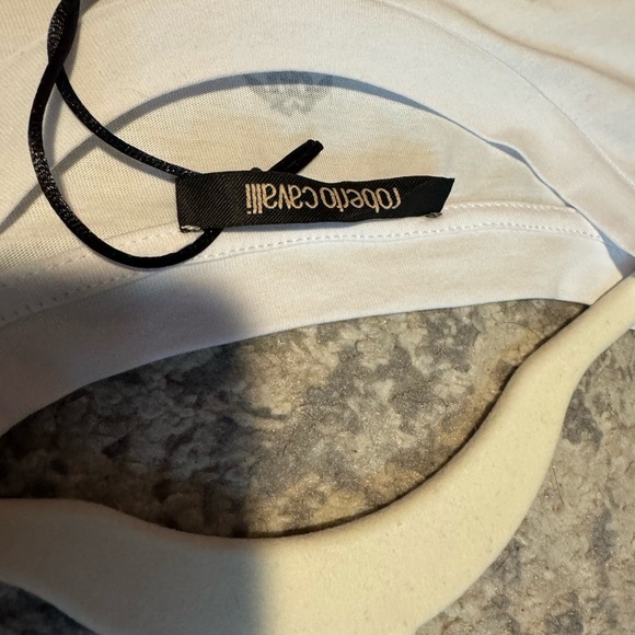 Roberto Cavalli White T-Shirt - Picture 7 of 11